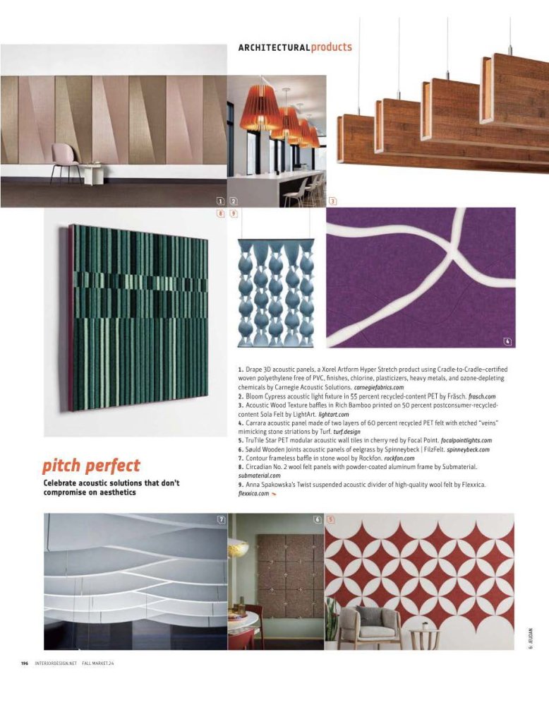 Interior Design Fall Market Tabloid feature on Sould Wooden Joints