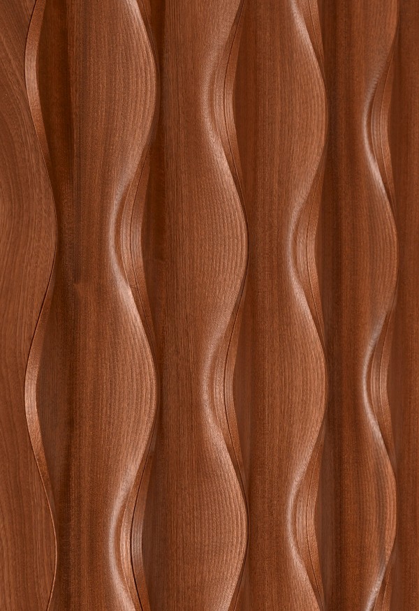 Detail of Design 406 in wood